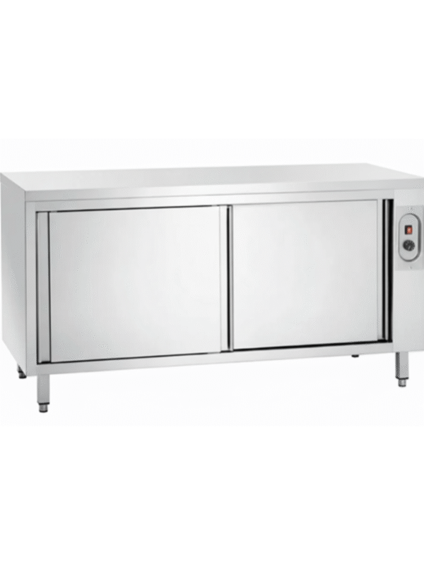 Stainless Steel Heated Cabinet with Adjustable Thermostat