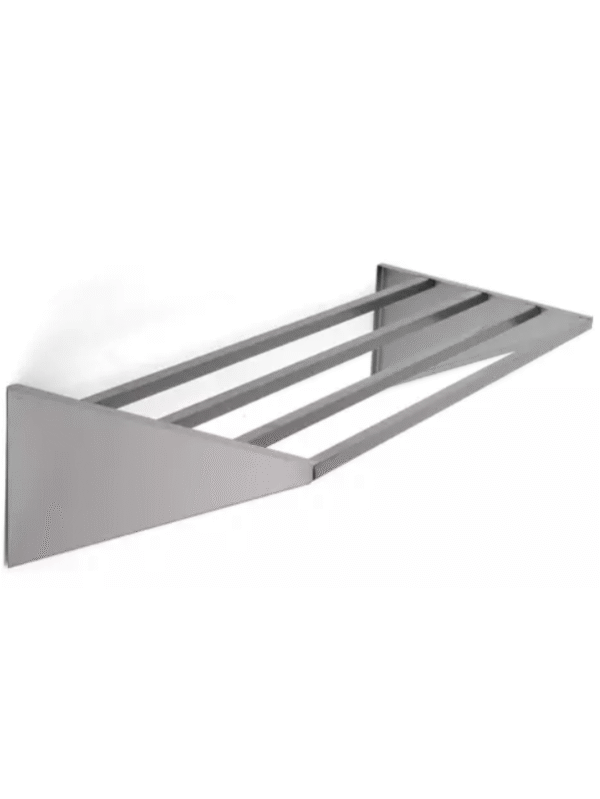 Stainless Steel Wall Mounted Tubular Shelf