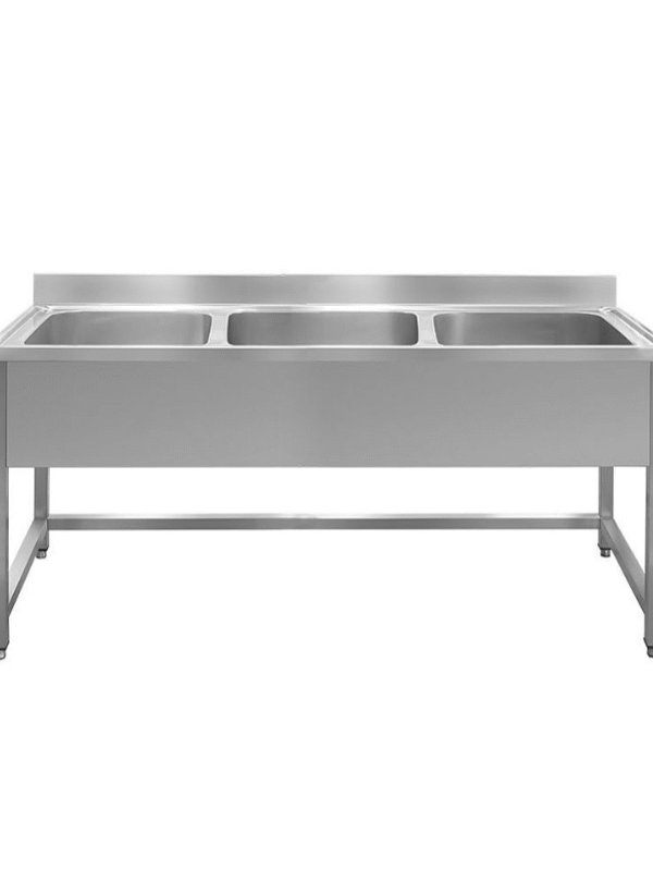 3 Bowl Sink Table
