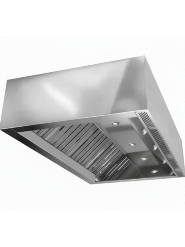 Stainless Steel Exhaust Hood Double Skin